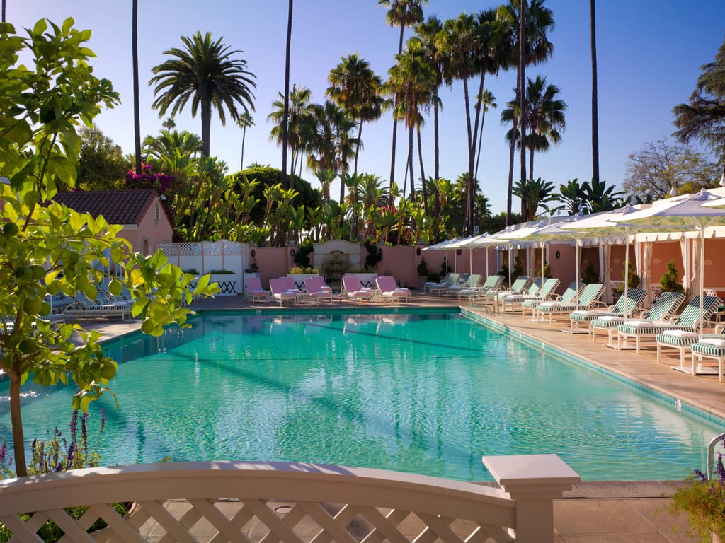 Pool at The Beverly Hills Hotel