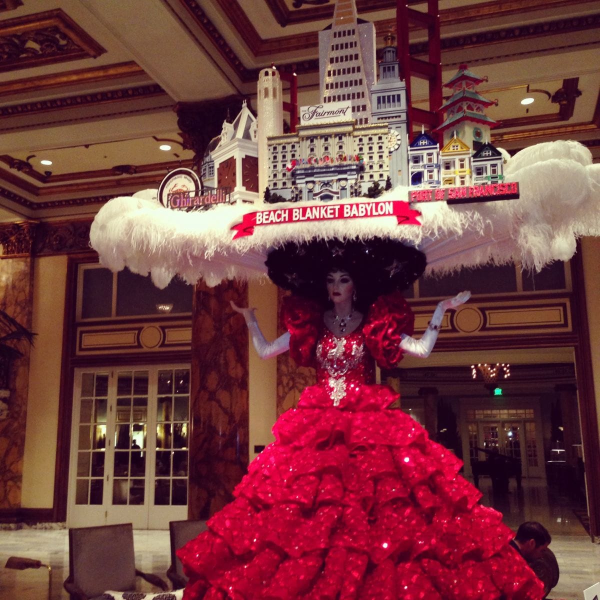 Centerpiece at the Fairmont in Nob Hill